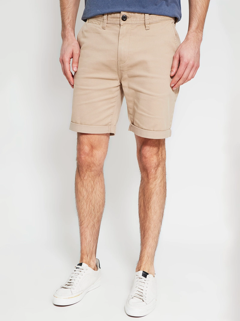 SHORT HOMBRE ROBERT LEWIS ALGODÓN CHINO LISO - 2