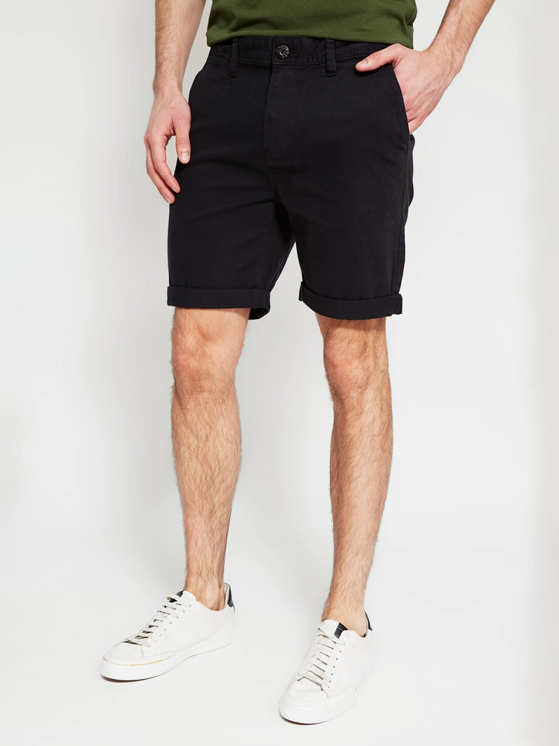 SHORT HOMBRE ROBERT LEWIS ALGODÓN CHINO LISO - 2