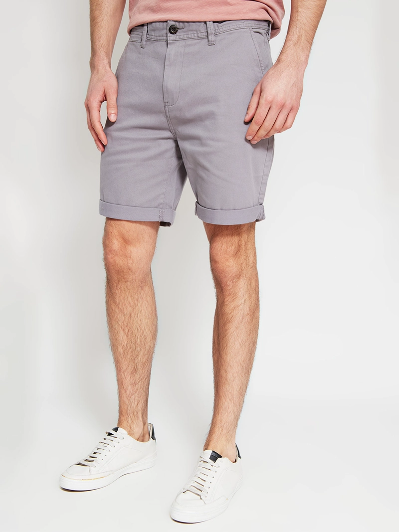 SHORT HOMBRE ROBERT LEWIS ALGODÓN CHINO LISO - 2