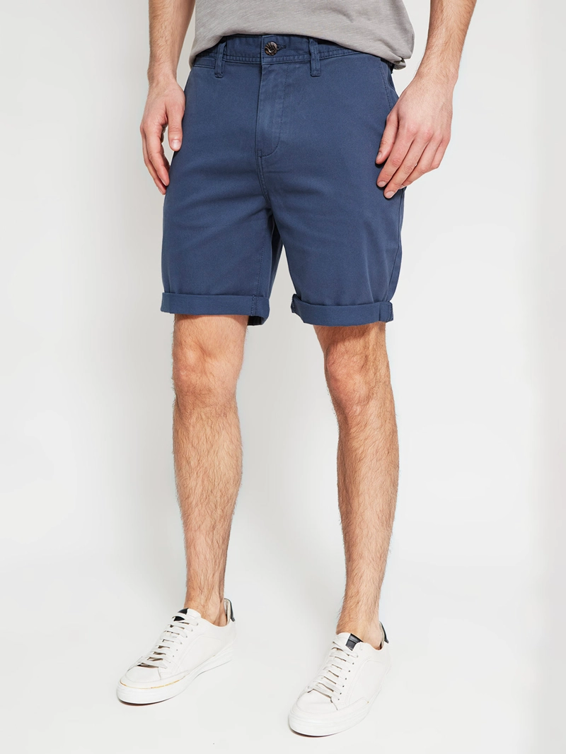 SHORT HOMBRE ROBERT LEWIS ALGODÓN CHINO LISO - 2