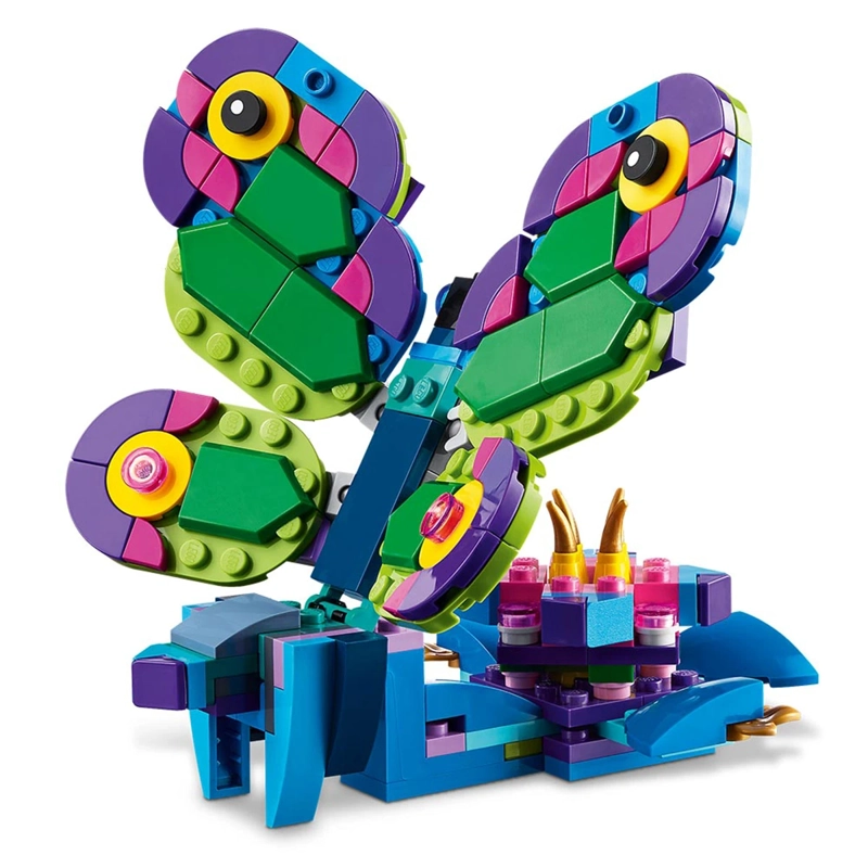BLOQUES DE CONSTRUCCIÓN LEGO 31157 PAVO REAL EXOTICO - 4