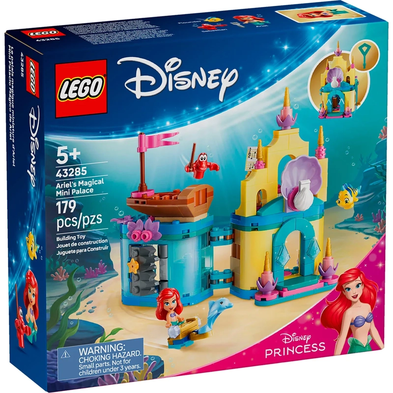 BLOQUES DE CONSTRUCCIÓN LEGO 43285 MINI PALACIO MÁGICO DE ARIEL - 4