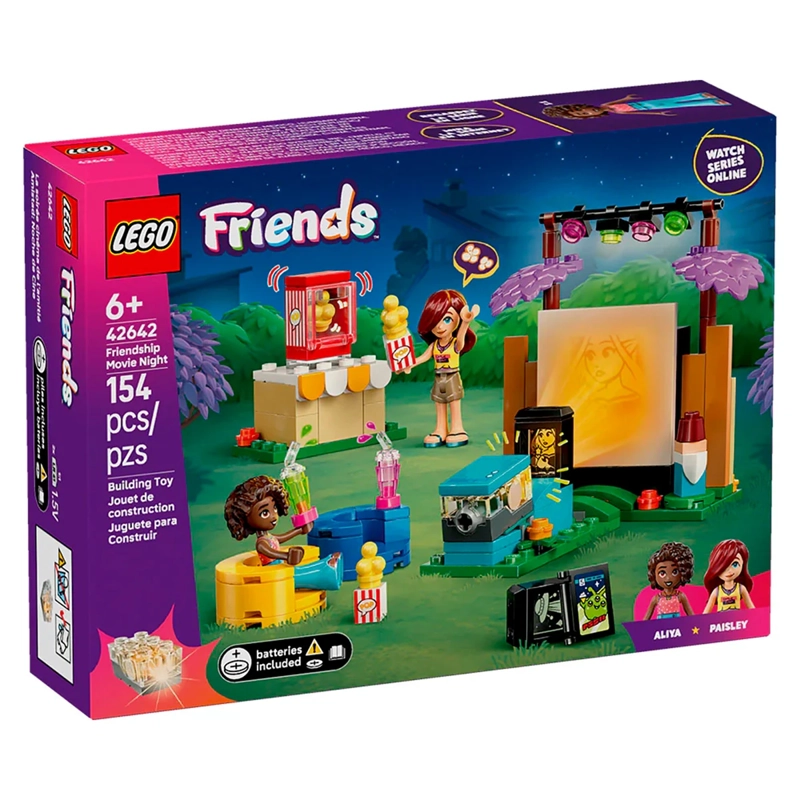 BLOQUES DE CONSTRUCCIÓN LEGO 42642 AMISTAD: NOCHE DE CINE - 4