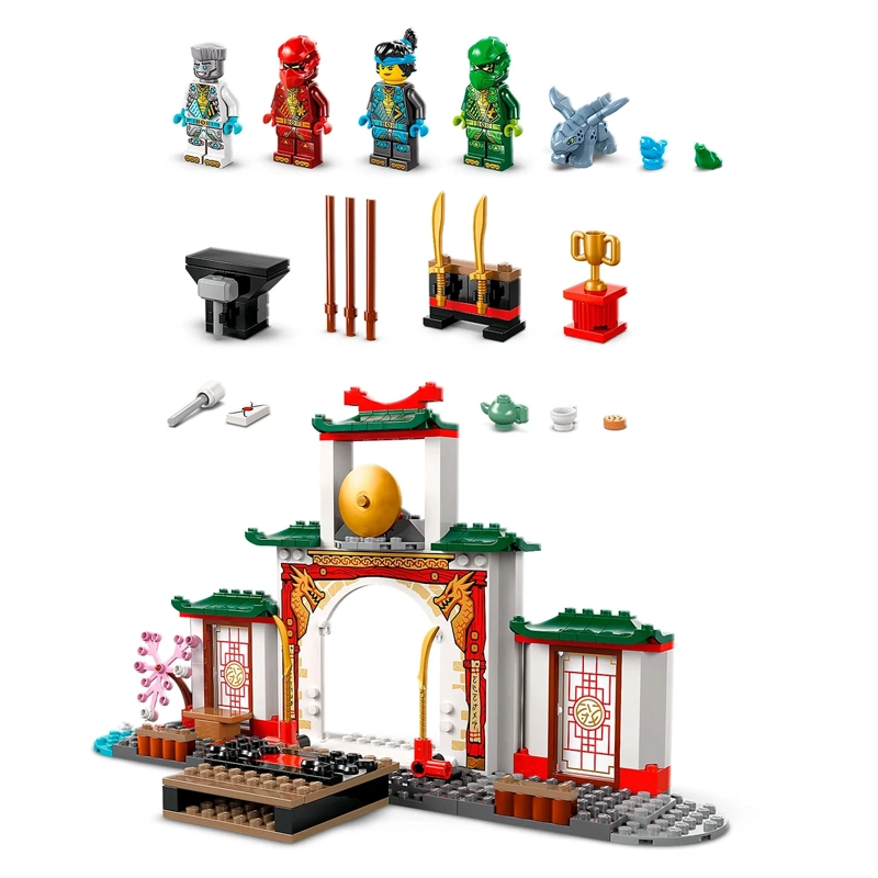 BLOQUES DE CONSTRUCCIÓN LEGO 71831 TEMPLO NINJA DEL SPINJITZU - 3