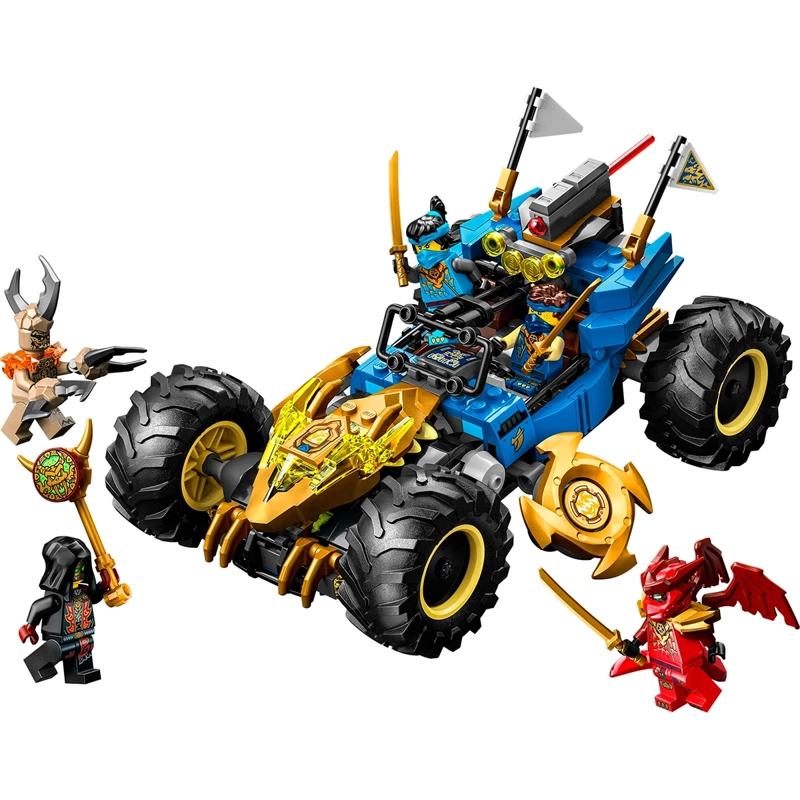 BLOQUES DE CONSTRUCCIÓN LEGO 71856 AUTO TRANSFORMABLE DE JAY - 1
