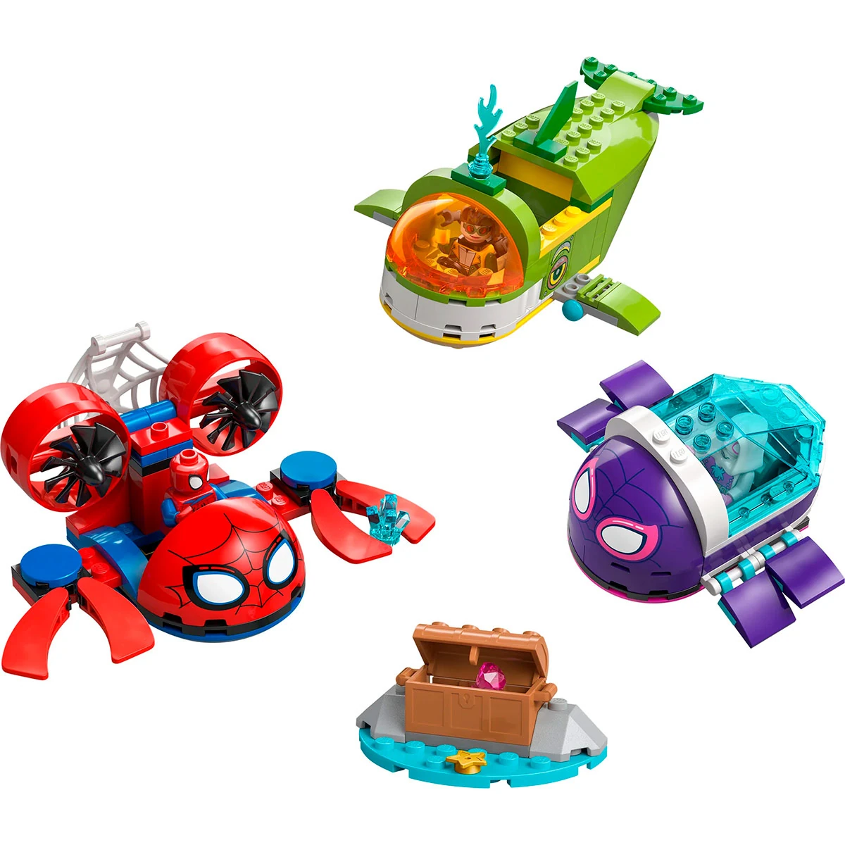 BLOQUES DE CONSTRUCCIÓN LEGO 11207 SPIDEY: VEHÍCULOS SUBMARINOS - 1