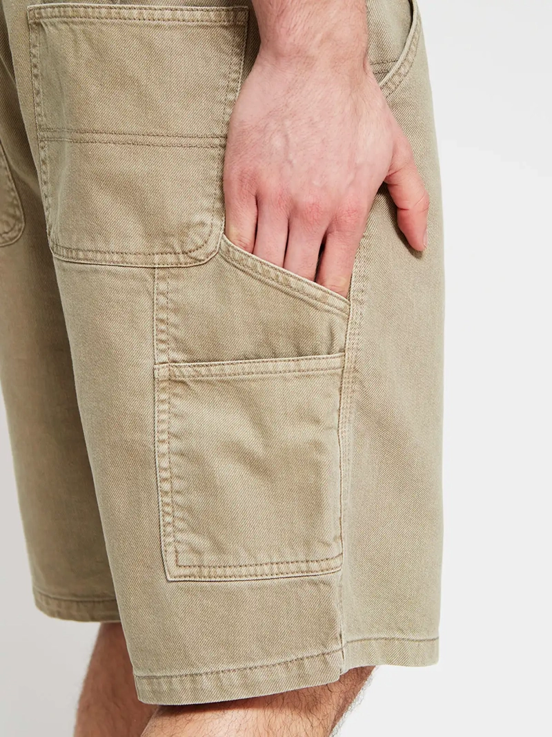 SHORT HOMBRE BARBADOS ALGODÓN DENIM CARPINTERO - 4