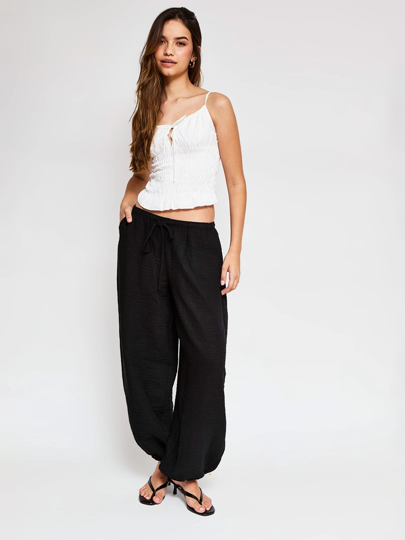 BLUSA MUJER INDEX SIN MANGAS FRUNCIDO - 4