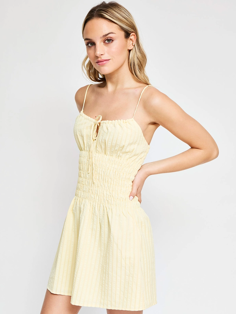 VESTIDO MUJER INDEX CORTO TIRANTES - 2