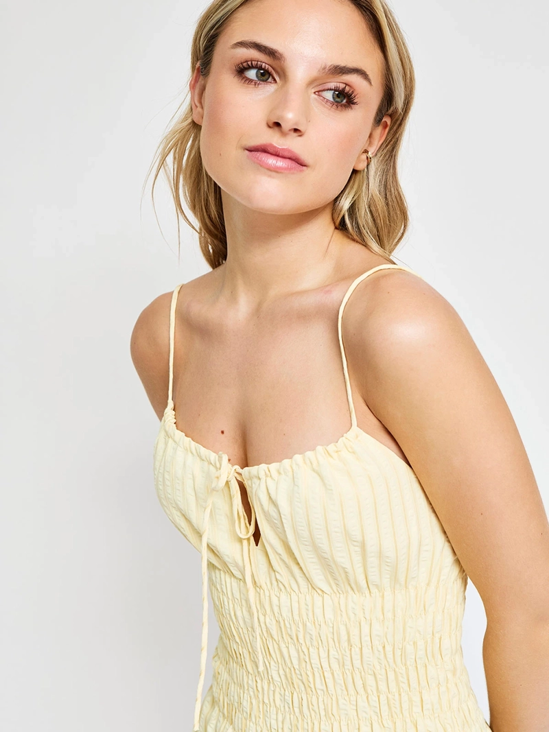 VESTIDO MUJER INDEX CORTO TIRANTES - 4