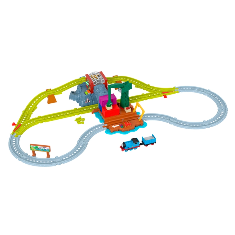 TREN THOMAS & FRIENDS PISTA MOTORIZADA DEL MUELLE DE CRANKY - 2