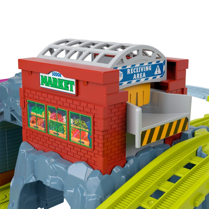 TREN THOMAS & FRIENDS PISTA MOTORIZADA DEL MUELLE DE CRANKY - 12