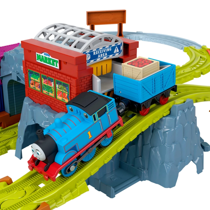 TREN THOMAS & FRIENDS PISTA MOTORIZADA DEL MUELLE DE CRANKY - 8