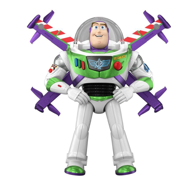 FIGURA DE ACCIÓN DISNEY PIXAR BUZZ ACCIÓN DE DESPEGUE DE 12" - 2