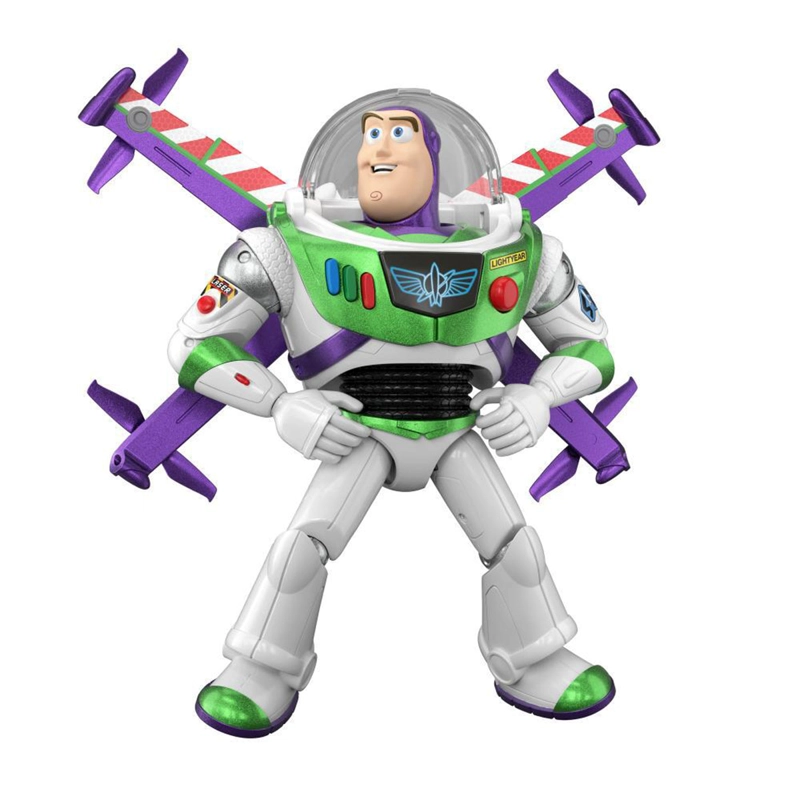 FIGURA DE ACCIÓN DISNEY PIXAR BUZZ ACCIÓN DE DESPEGUE DE 12" - 3