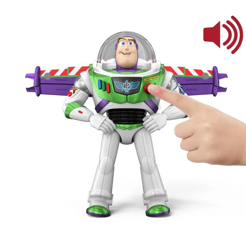 FIGURA DE ACCIÓN DISNEY PIXAR BUZZ ACCIÓN DE DESPEGUE DE 12" - 4