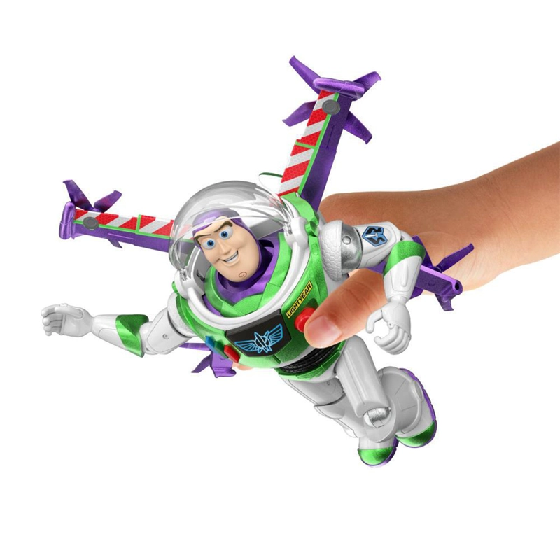 FIGURA DE ACCIÓN DISNEY PIXAR BUZZ ACCIÓN DE DESPEGUE DE 12" - 5