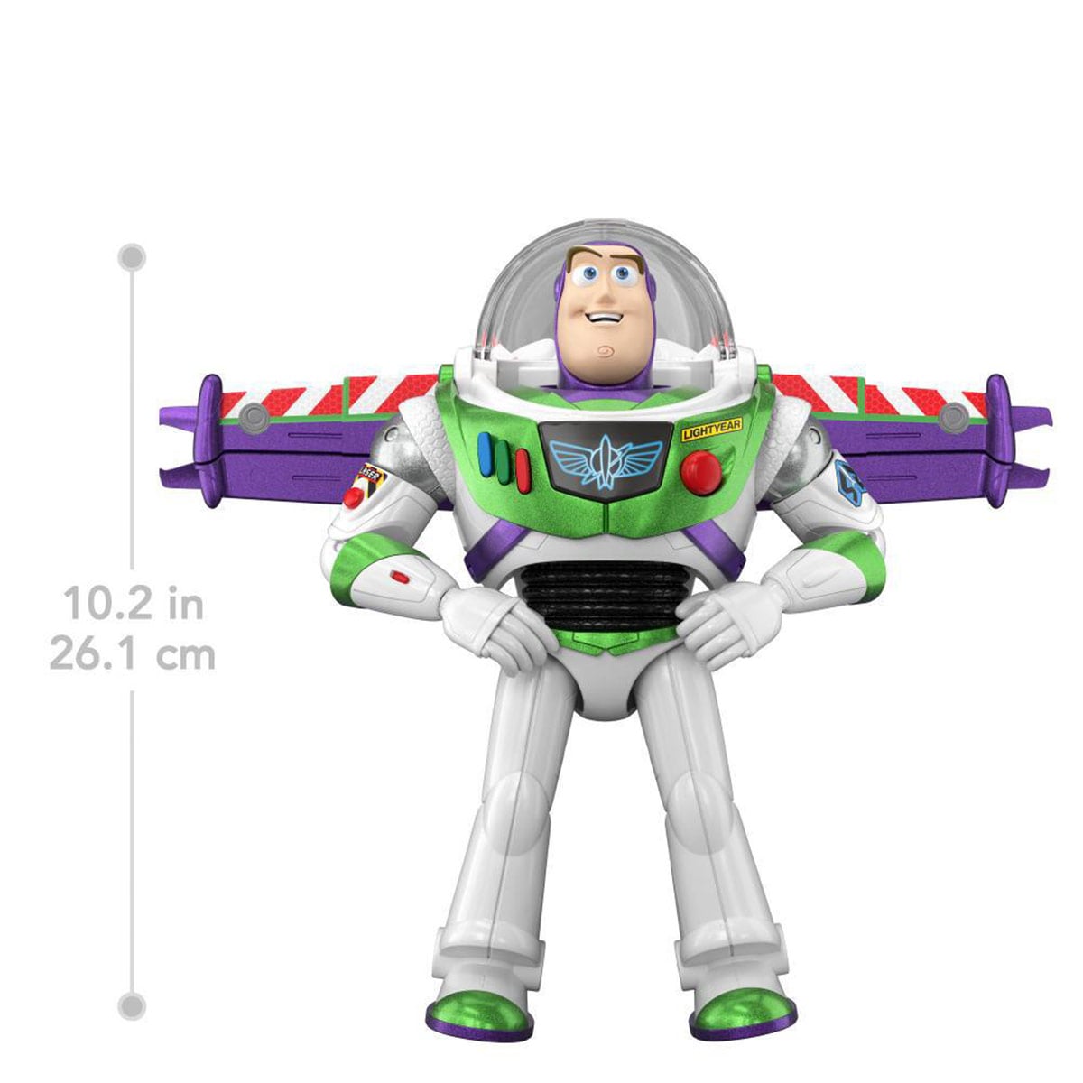 FIGURA DE ACCIÓN DISNEY PIXAR BUZZ ACCIÓN DE DESPEGUE DE 12" - 7