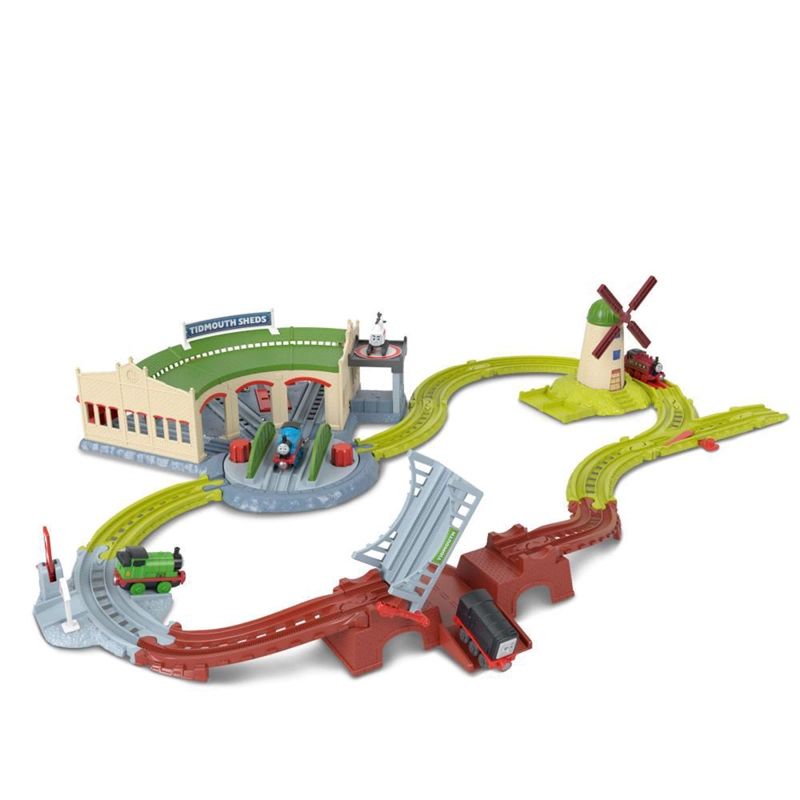 PISTA DE JUGUETE THOMAS & FRIENDS COBERTIZOS DE TIDMOUTH - 1