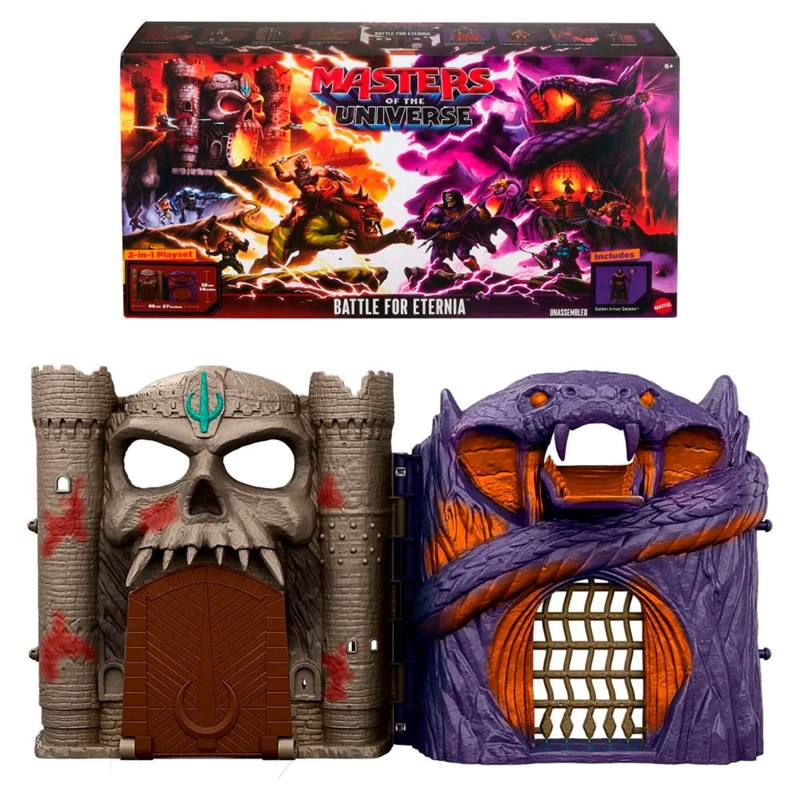 SET DE JUEGO MASTERS OF THE UNIVERSE 2 EN 1 DE ETERNIA - 1