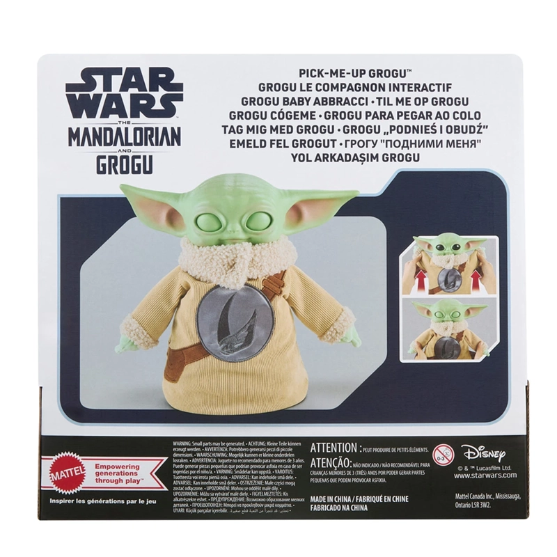 PELUCHE STAR WARS GROGU FUERZA LEVANTADORA - 12