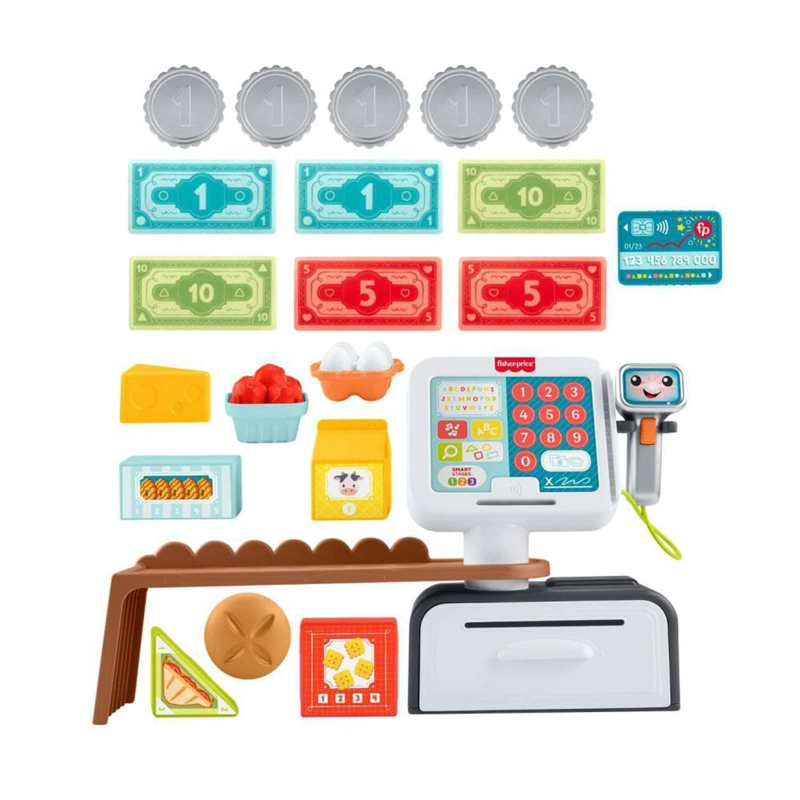 CAJA REGISTRADORA FISHER-PRICE ESCANEA Y APRENDE - 2