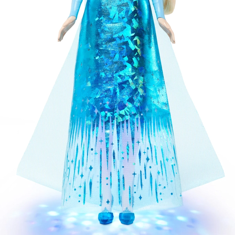 MUÑECA DISNEY PRINCESAS FROZEN ELSA CON LUCES Y SONIDO - 5