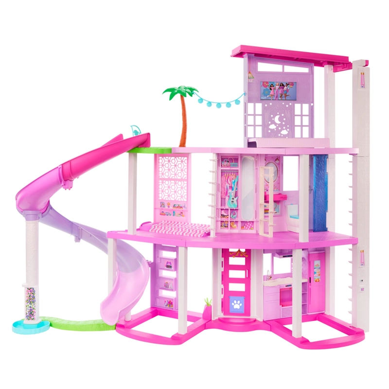 SET DE JUEGOS CASA BARBIE CON RESBALADILLA  - 1