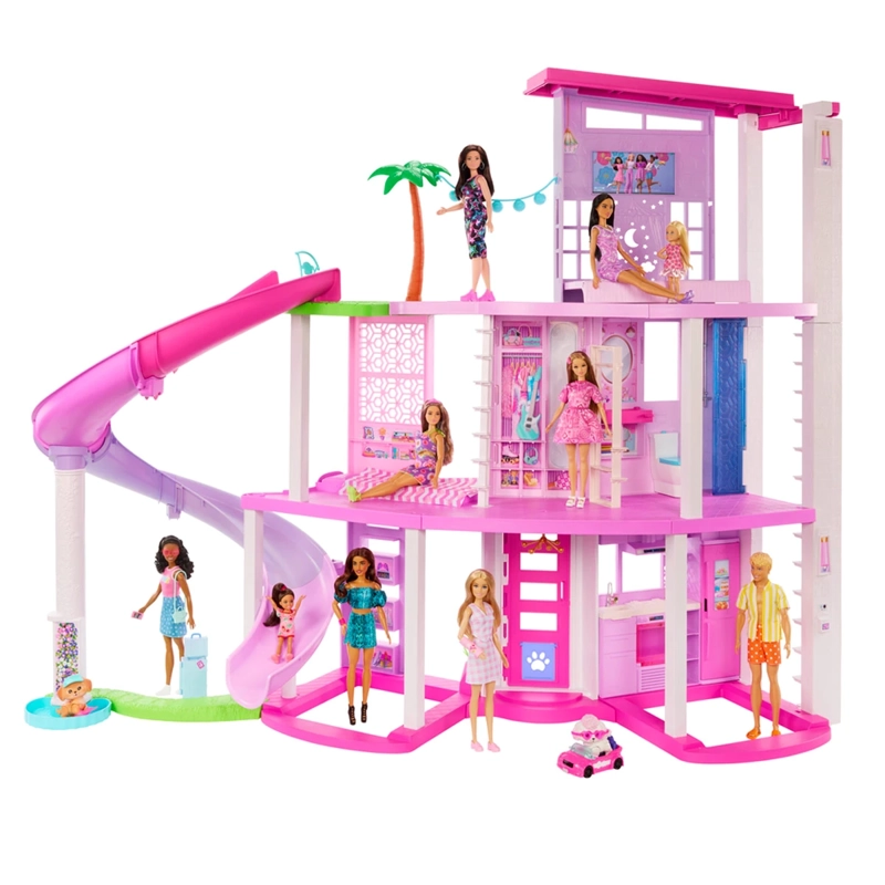 SET DE JUEGOS CASA BARBIE CON RESBALADILLA  - 3