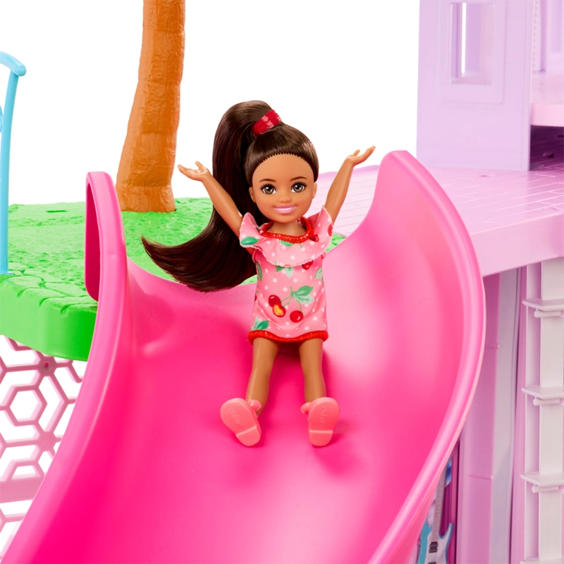 SET DE JUEGOS CASA BARBIE CON RESBALADILLA  - 4
