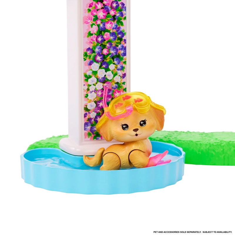 SET DE JUEGOS CASA BARBIE CON RESBALADILLA  - 8