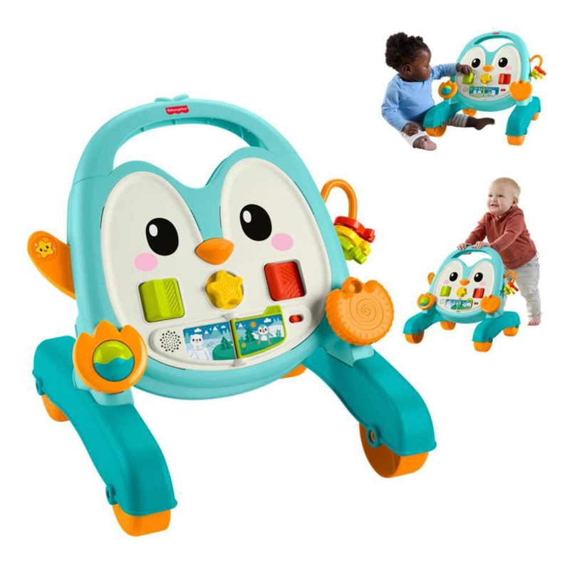 ANDADOR FISHER-PRICE MUSICAL PINGÜINO AZUL - 1