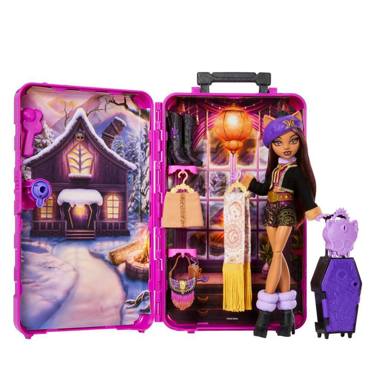MUÑECA MONSTER HIGH VACACIONES FABULOSAS EN CABAÑA - MODELO ALEATORIO - 2