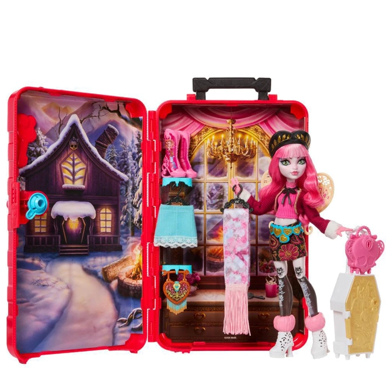 MUÑECA MONSTER HIGH VACACIONES FABULOSAS EN CABAÑA - MODELO ALEATORIO - 3