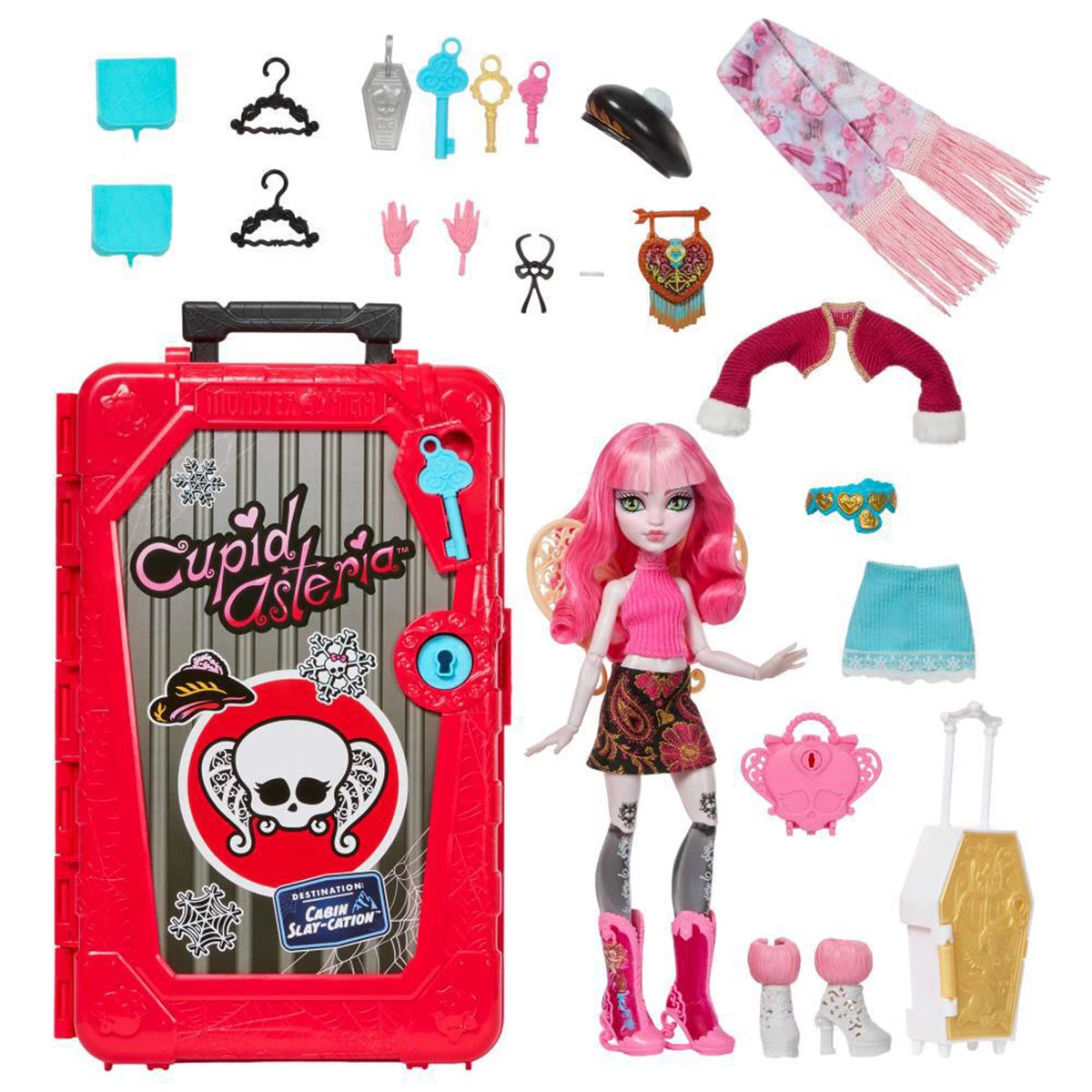 MUÑECA MONSTER HIGH VACACIONES FABULOSAS EN CABAÑA - MODELO ALEATORIO - 8