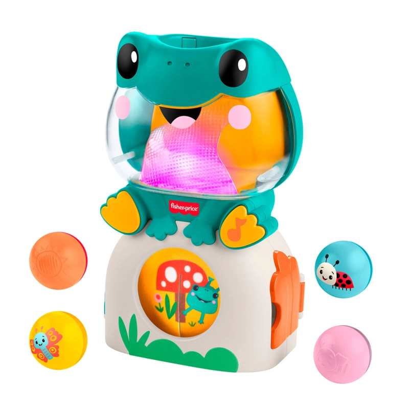 JUGUETE BEBÉ FISHER-PRICE RANITA BUSCA Y APRENDE - 1
