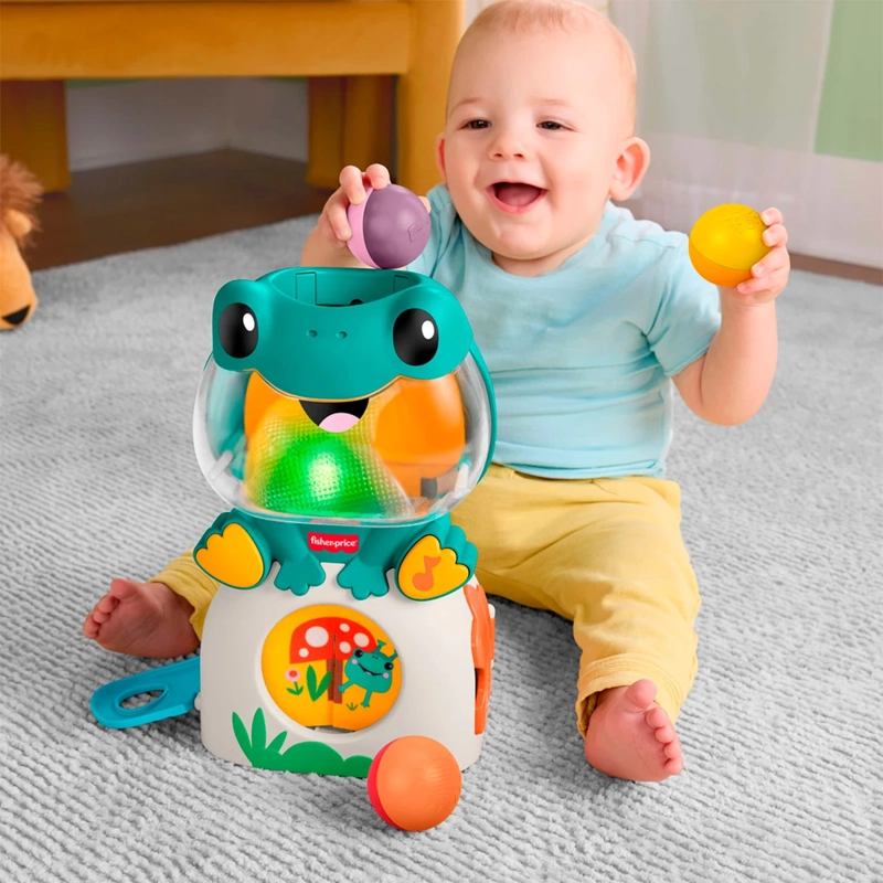 JUGUETE BEBÉ FISHER-PRICE RANITA BUSCA Y APRENDE - 2