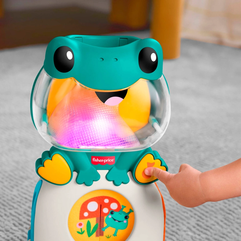 JUGUETE BEBÉ FISHER-PRICE RANITA BUSCA Y APRENDE - 4