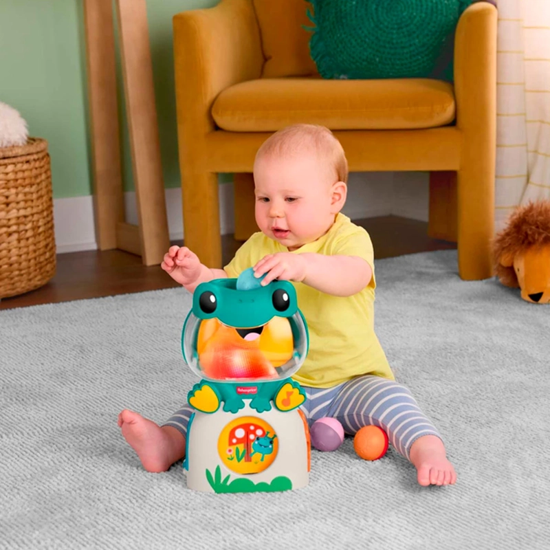 JUGUETE BEBÉ FISHER-PRICE RANITA BUSCA Y APRENDE - 6