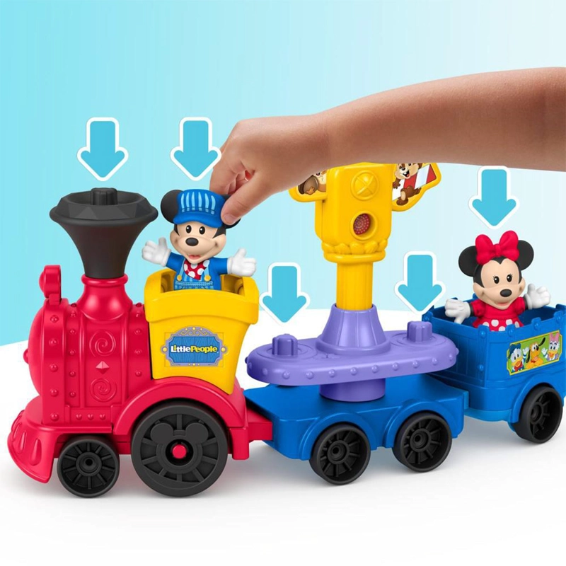 JUGUETE DIDÁCTICO LITTLE PEOPLE TREN MUSICAL - 4