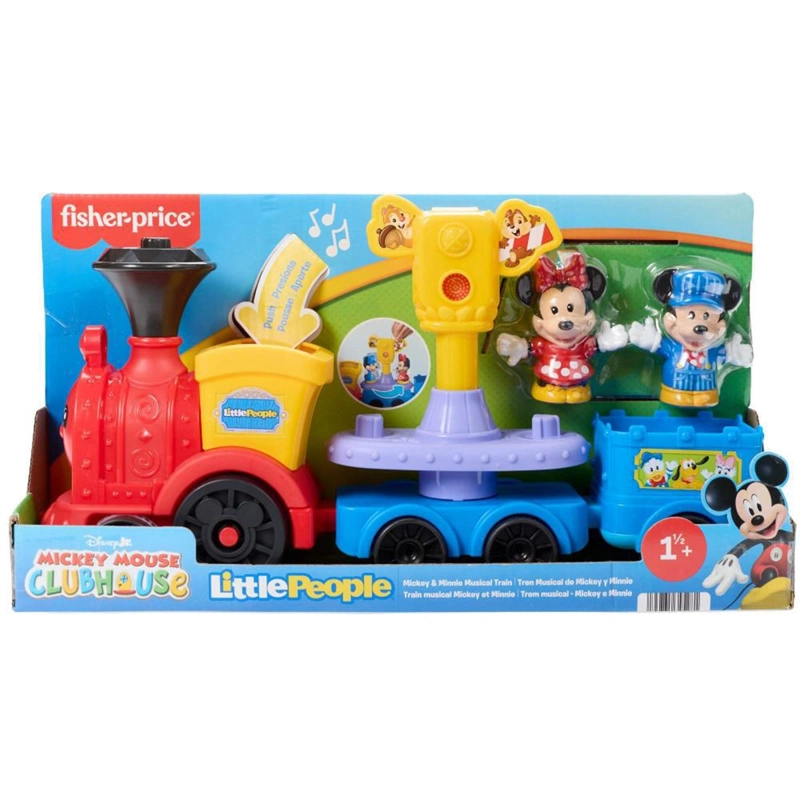 JUGUETE DIDÁCTICO LITTLE PEOPLE TREN MUSICAL - 6
