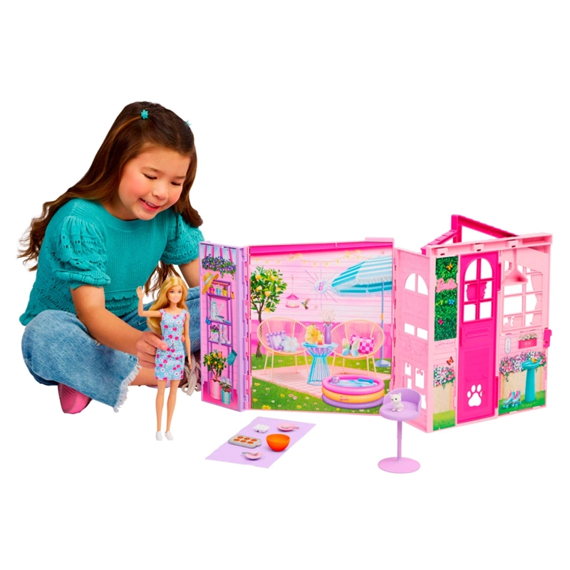 SET DE JUEGO BARBIE CASA GLAM CON MUÑECA - 3