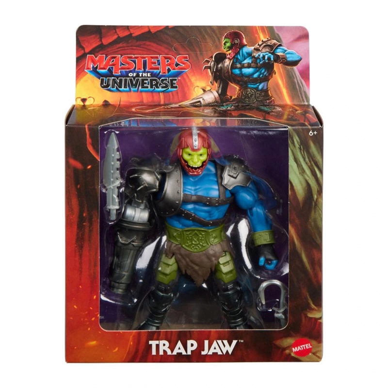 FIGURA DE ACCIÓN MASTERS OF THE UNIVERSE TRAP-JAW CON MOVIMIENTO 5.5" - 7