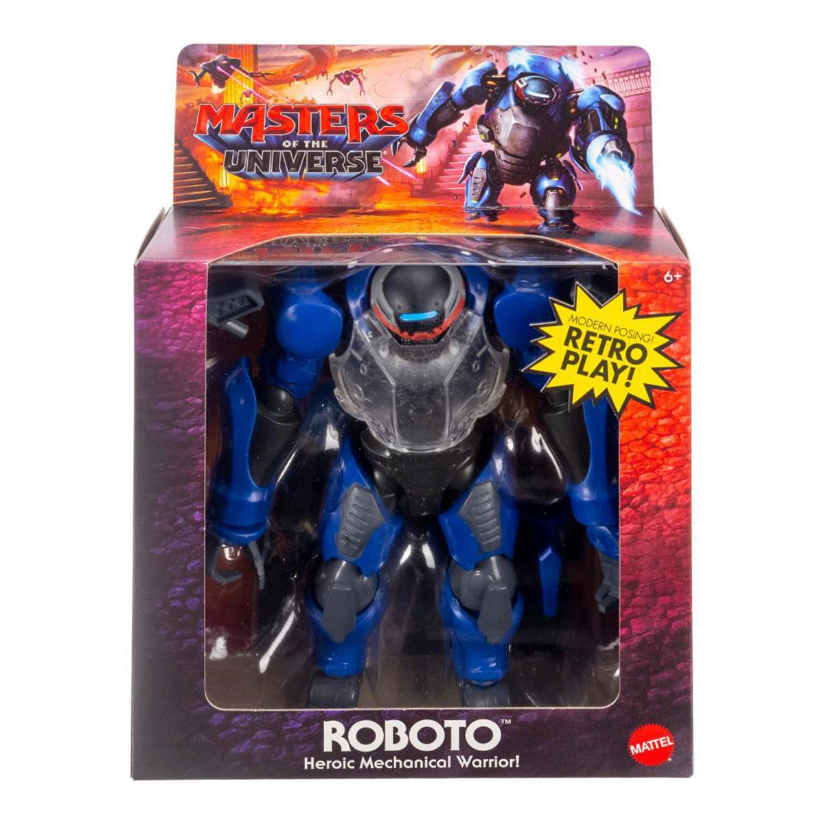 FIGURA DE ACCIÓN MASTERS OF THE UNIVERSE TRAP-JAW CON MOVIMIENTO 5.5" - 8