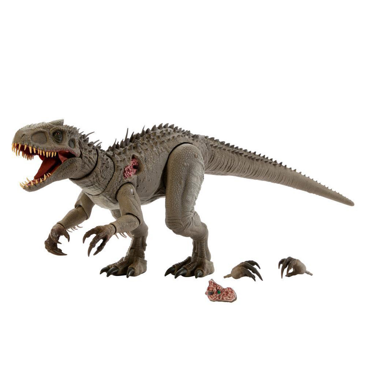 DINOSAURIO DE JUGUETE JURASSIC WORLD INDOMINUS REX  - 1