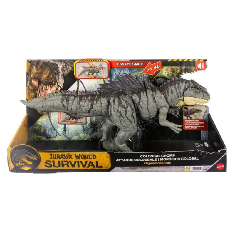 FIGURA DE ACCIÓN JURASSIC WORLD GIGANTOSAURUS - 5