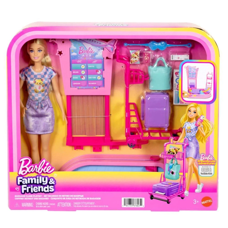 SET DE JUEGO BARBIE AVENTURAS DE VIAJE - 4