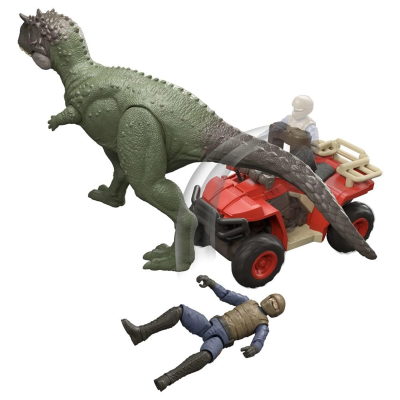 FIGURA DE ACCIÓN JURASSIC WORLD DINOSAURIO Y VEHÍCULO - 3