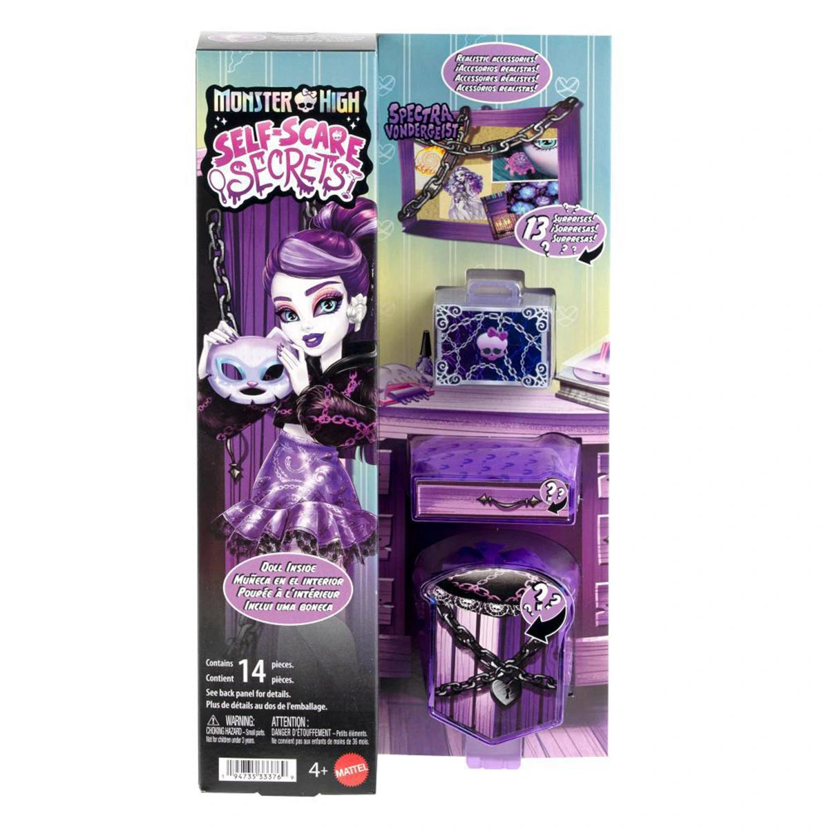 MUÑECA MONSTER HIGH SELF-SCARE SECRETS OLA 2 - MODELO ALEATORIO - 7