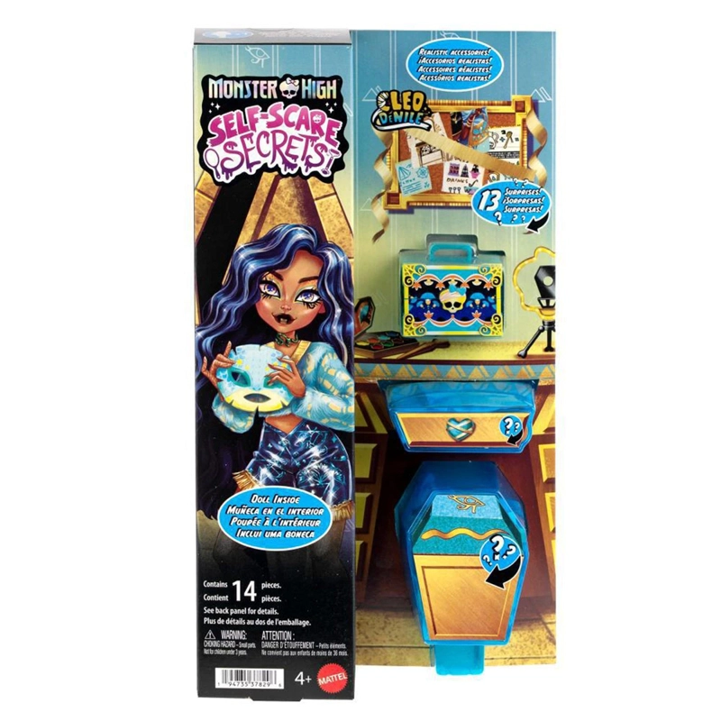 MUÑECA MONSTER HIGH SELF-SCARE SECRETS OLA 2 - MODELO ALEATORIO - 9